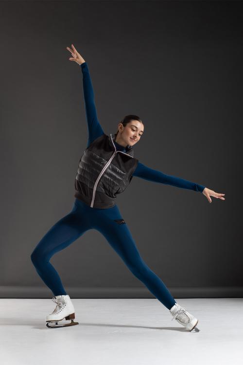 Intermezzo Chaleco Candela Acolchado De Intermezzo Para Danza Ballet Y Patinaje