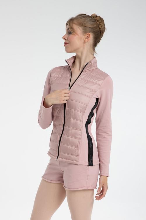 Intermezzo Chaqueta Acolchada Azuzena Combinada Con Felpa Intermezzo Ballet Danza Patinaje