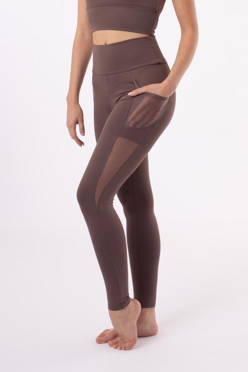 intermezzo Didi Leggings de tiro alto con cinturilla ancha y bolsillo de Intermezzo danza jazz patinaje