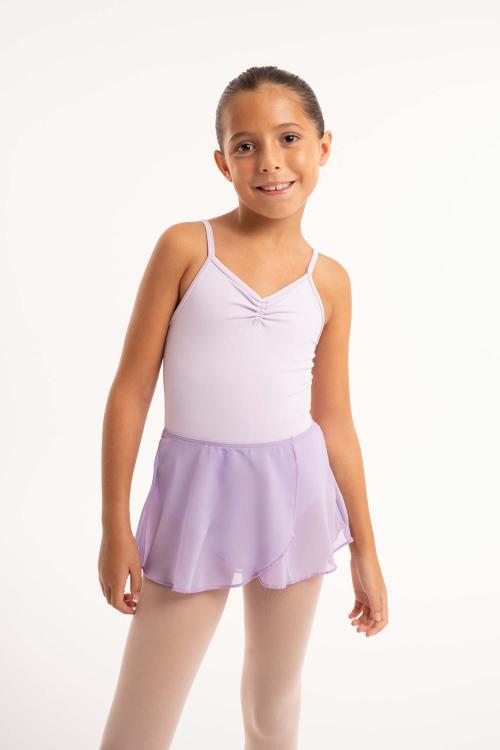 intermezzo Falda Ballet Giselle cruzada con goma y costuras laterales de gasa Intermezzo