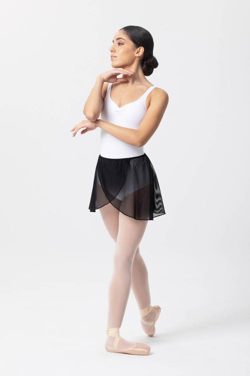Intermezzo Falda Negra Ballet Red Con Cruzada Con Goma De Intermezzo