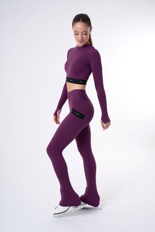 Intermezzo Leggings Cubretalón Agata Con Interior Afelpado De Patinaje Artístico Intermezzo