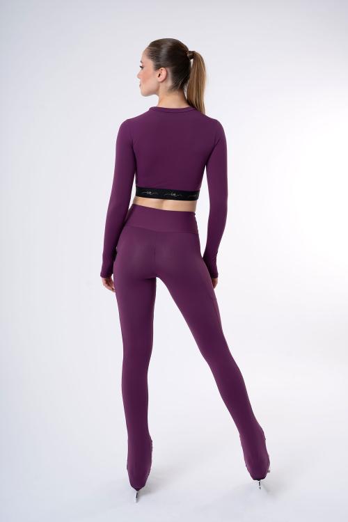 Intermezzo Leggings Cubretalón Agata Con Interior Afelpado De Patinaje Artístico Intermezzo