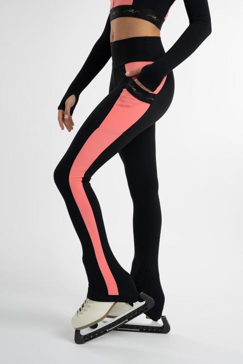 intermezzo Leggings Cubretalón Bea Bicolor con interior afelpado Patinaje Artístico Intermezzo