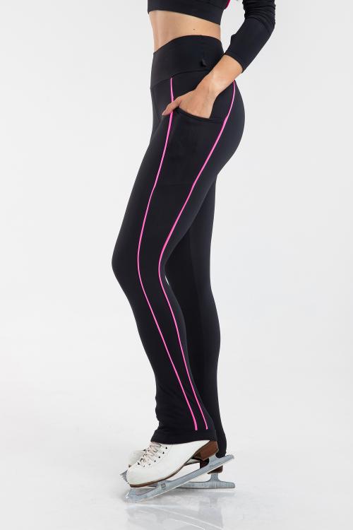 intermezzo Leggings Cubretalón Chaymae con vivos color para Patinaje Artístico Intermezzo
