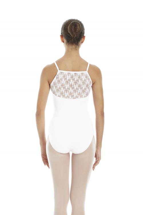 Intermezzo Maillot Ballet De Tirantes Encaje Flores Intermezzo