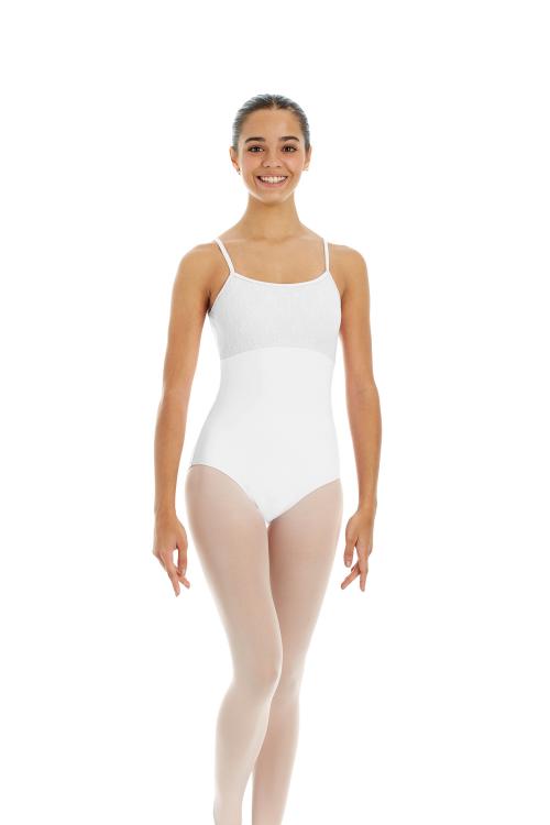 intermezzo Maillot ballet de tirantes encaje flores Intermezzo
