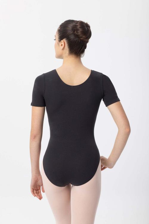 Intermezzo Maillot Básico De Manga Corta En Tejido De Espuma De Intermezzo Danza Y Ballet