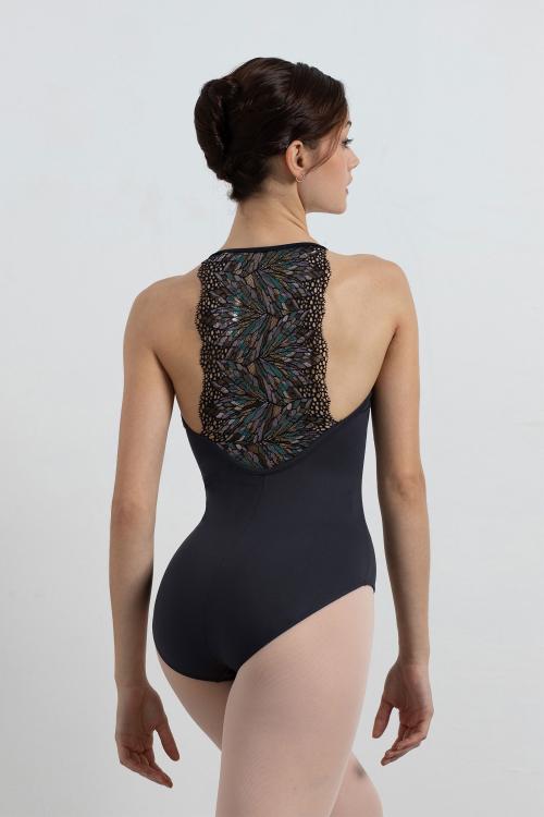 Intermezzo Maillot Cora De Tirantes Con Blonda De Colores En La Espalda Ballet Intermezzo