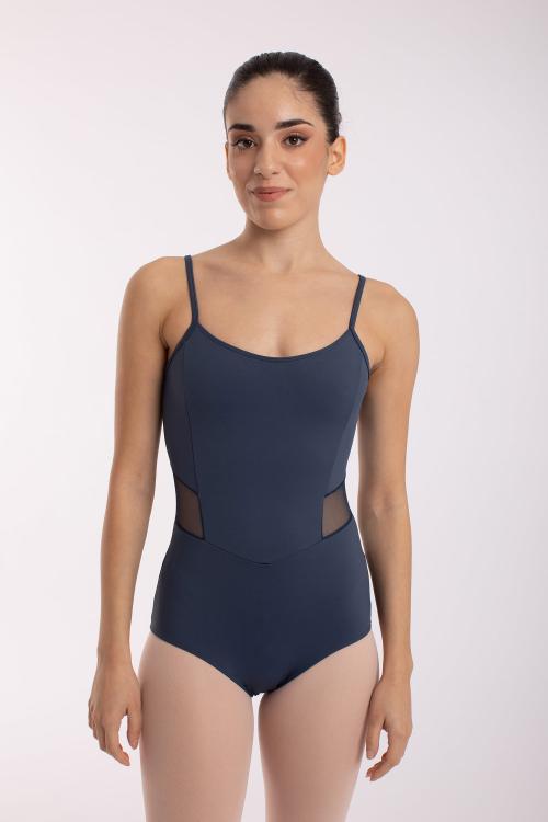 intermezzo Maillot Mertri de tirantes con red transparente espalda Intermezzo Ballet Danza