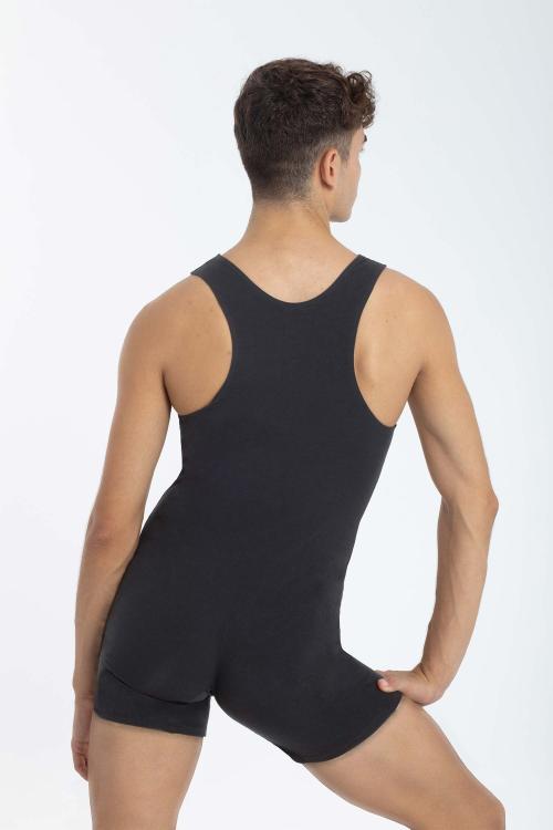 Intermezzo Mono Negro Short Ballet Hombre Niño En Algodón Orgánico De Intermezzo Danza