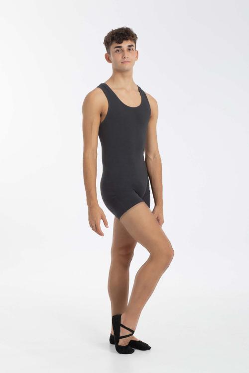 intermezzo Mono Negro Short Ballet Hombre Niño en Algodón Orgánico de Intermezzo danza