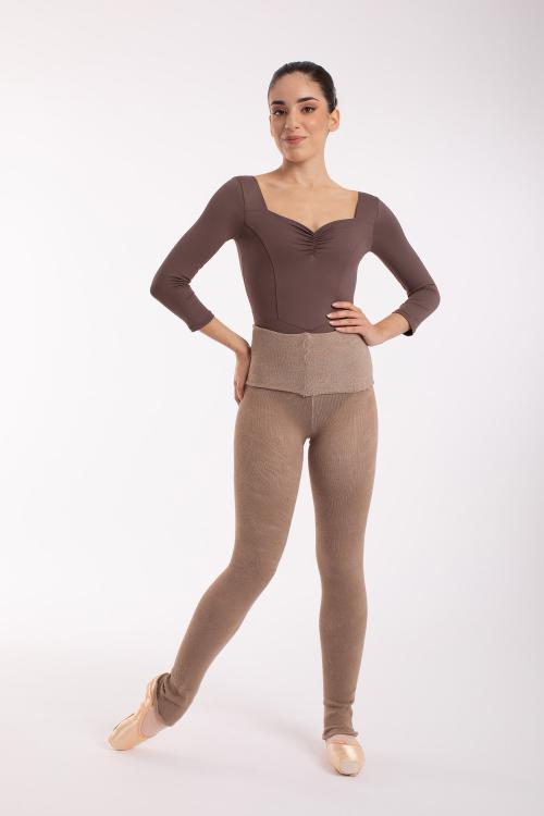 intermezzo Pantalón Daphne de cintura alta fabricado con fibras natural Intermezzo ballet danza