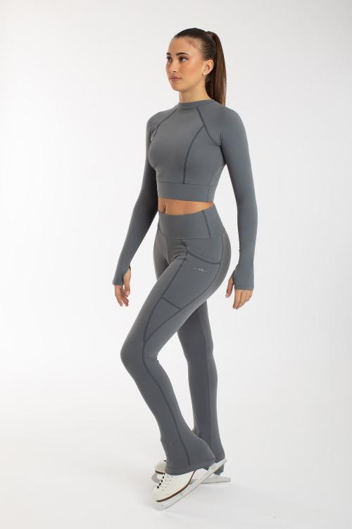 Intermezzo Pantalón Dasha De Tiro Alto Con Interior Afelpado Y Costuras A Juego