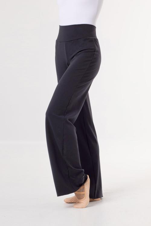intermezzo Pantalón wide leg de cintura alta con tejido elástico Supplex® de Intermezzo