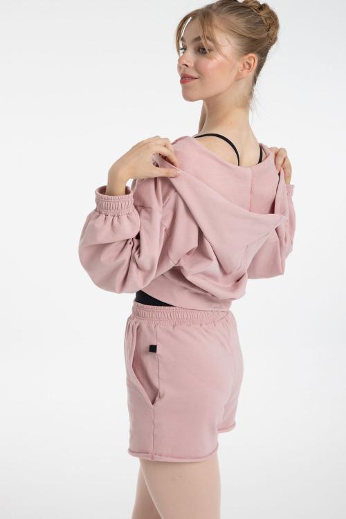 Intermezzo Short Holgado Azur En Tejido De Felpa Intermezzo Danza