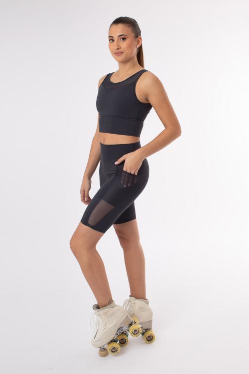 Intermezzo Top Deportivo Dixie Con Transparencias De Intermezzo Danza Ballet Jazz Patinaje