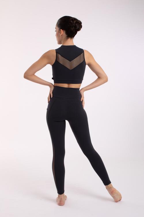 Intermezzo Top Deportivo Mao Con Cremallera De Intermezzo Tejido Elástico Supplex®