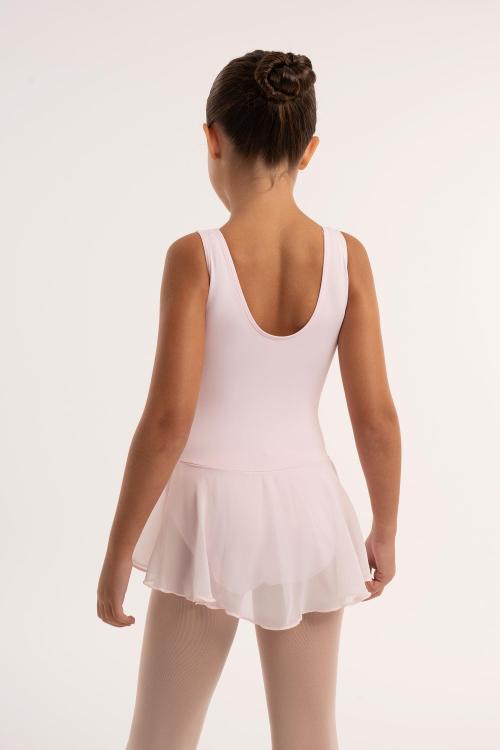 Intermezzo Vestido Sin Mangas De Ballet Para Niña De Meryl Con Falda De Gasa De Intermezzo