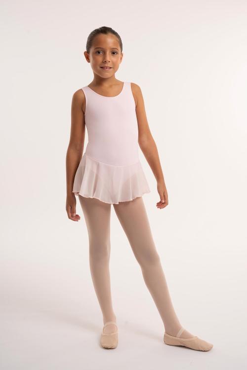 intermezzo Vestido sin mangas de ballet para niña de Meryl con falda de gasa de Intermezzo