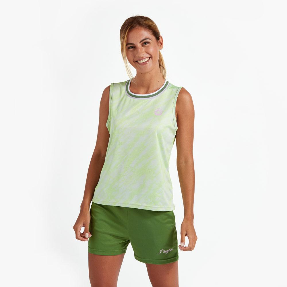 j'hayber Conjunto Deportivo Mujer Camu Amarillo-Kaki