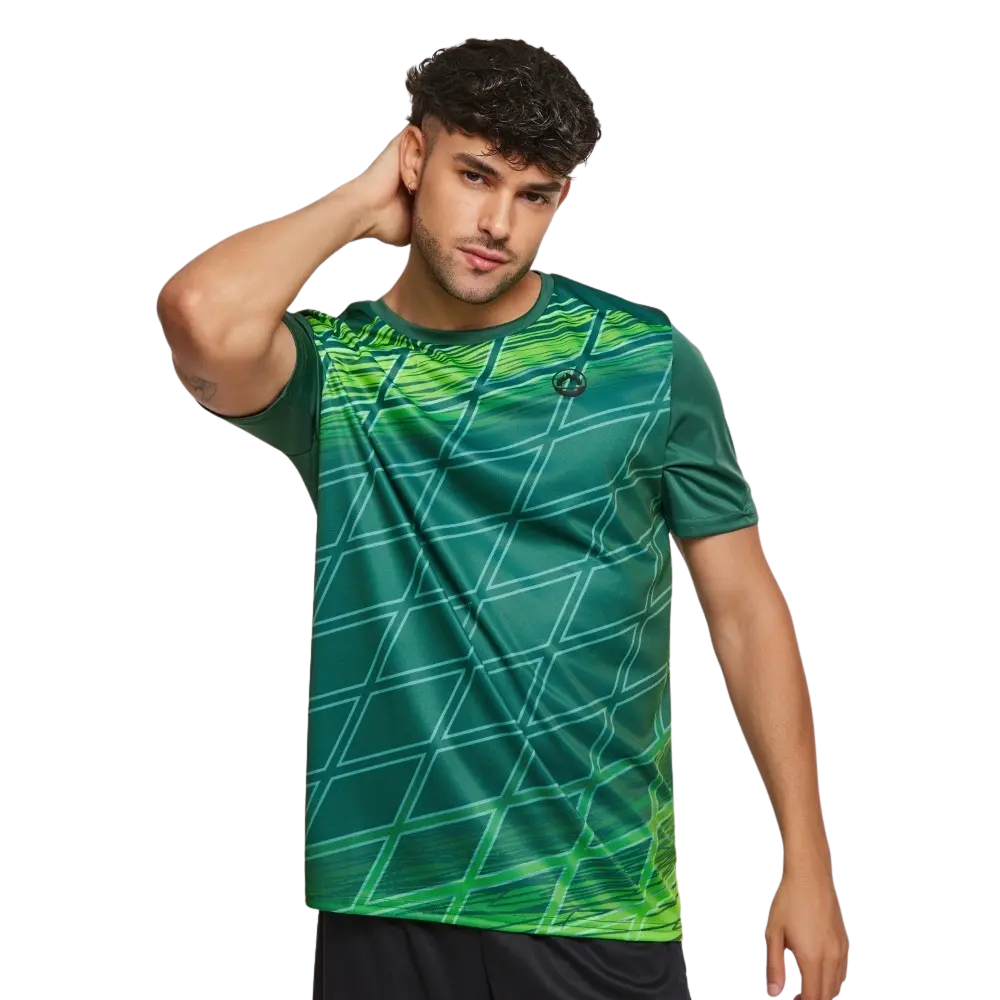 j'hayber Camiseta de Hombre Adventure Verde