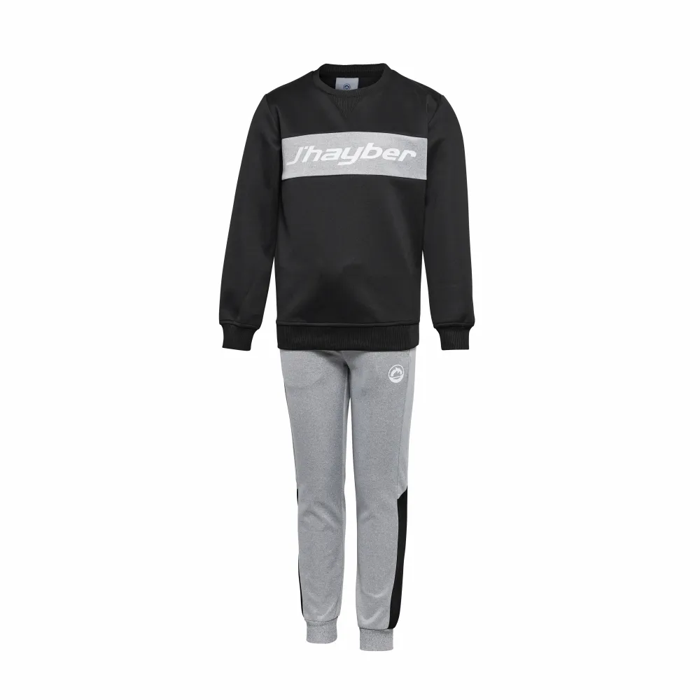 j'hayber Chándal de niño J'hayber Negro y Gris