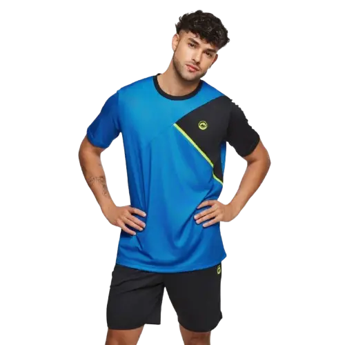 j'hayber Conjunto de hombre Half Diamon azul