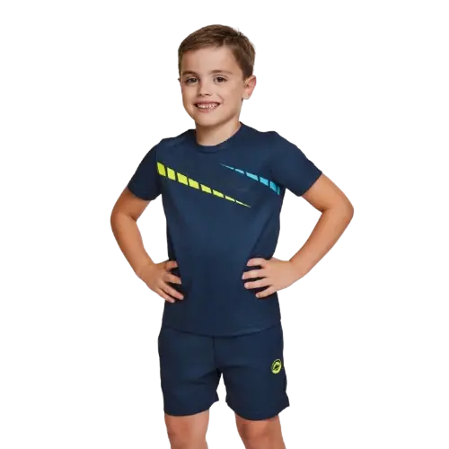 j'hayber Conjunto de niño Diagonal azul