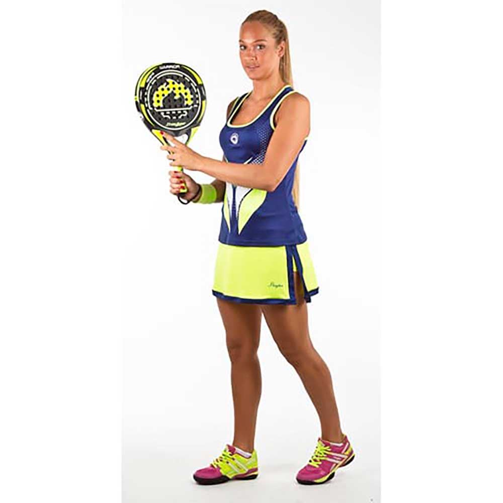 J'hayber Falda Deportiva Mujer Open Azul-Amarillo