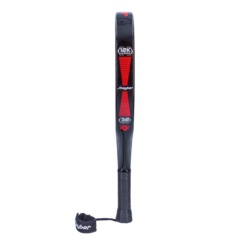 J'hayber Pala De Pádel BLASTER-12K Negra Y Roja