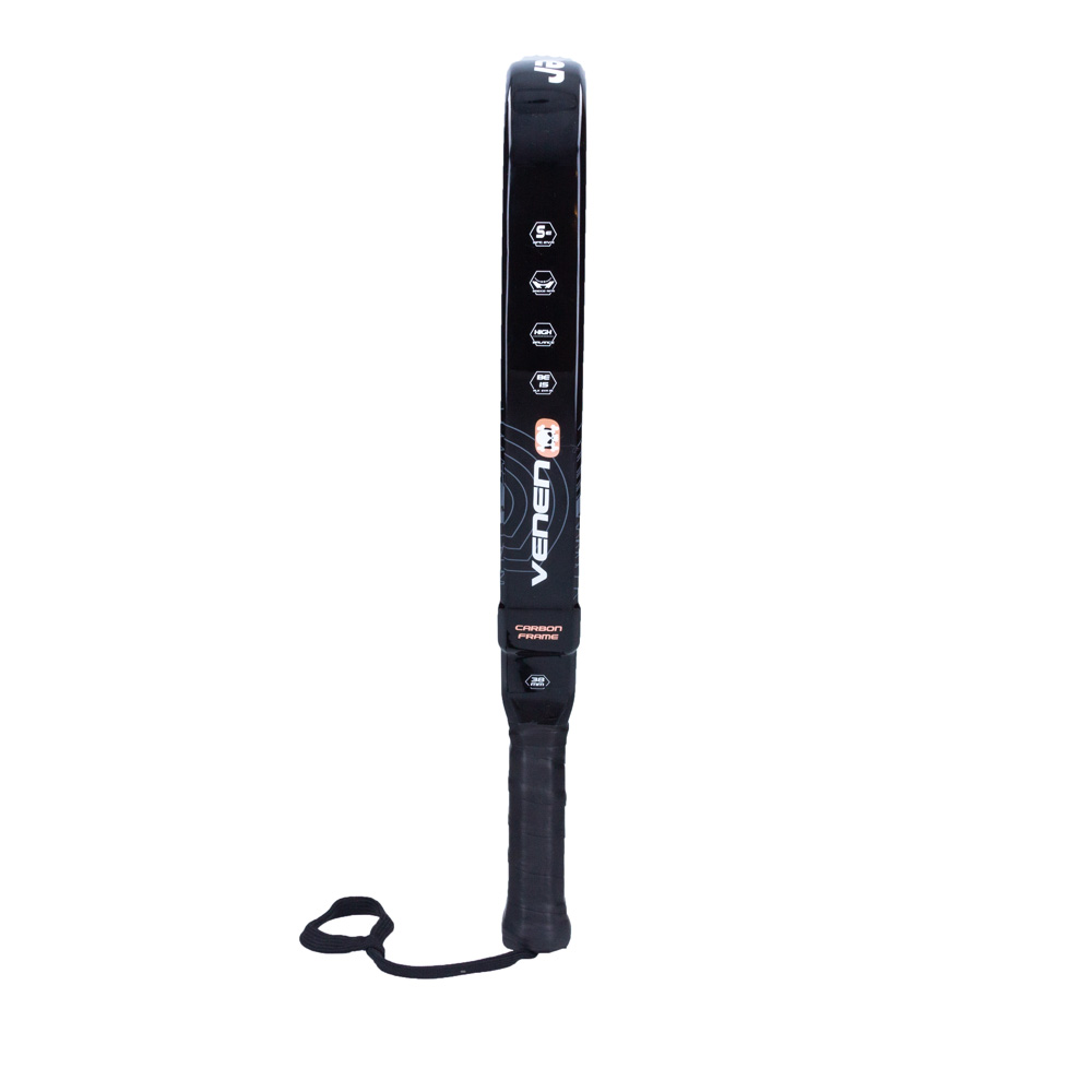 J'hayber Pala De Pádel VENENO-12K Negra Y Blanca