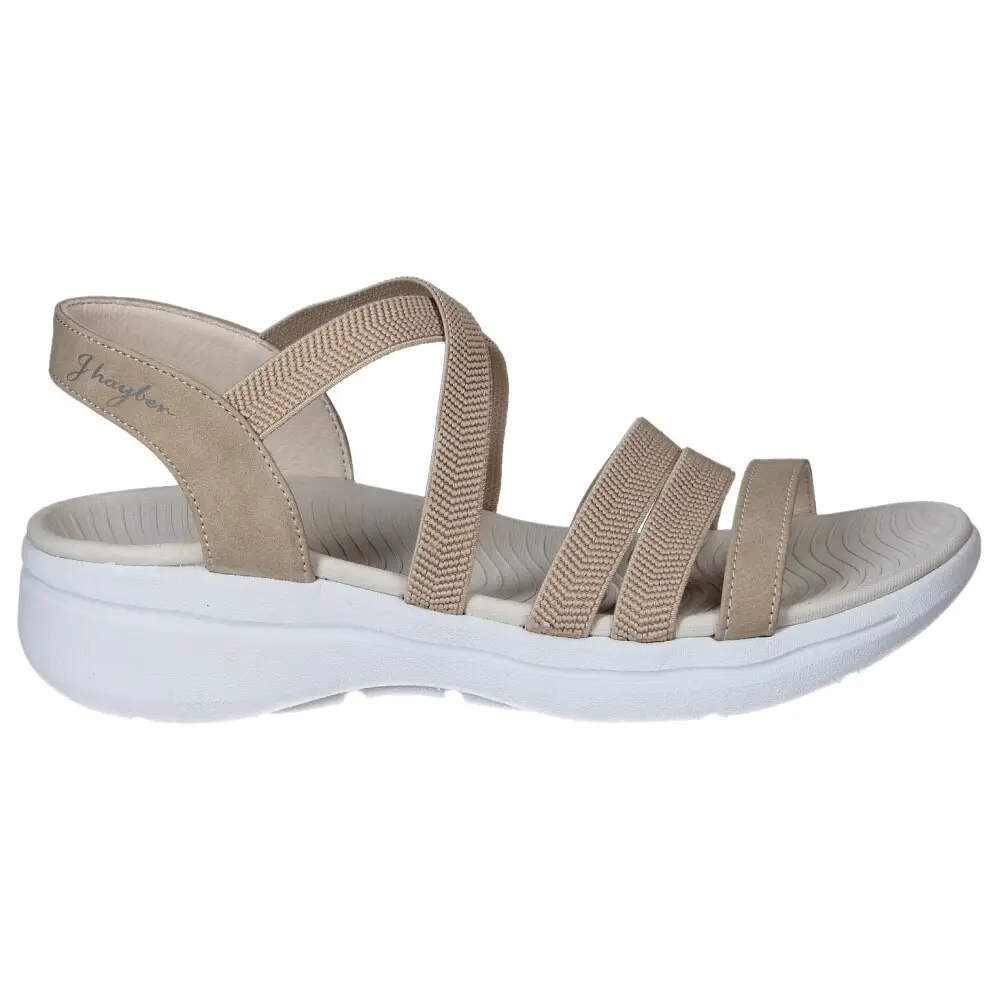j'hayber Sandalias de mujer Berlin beige