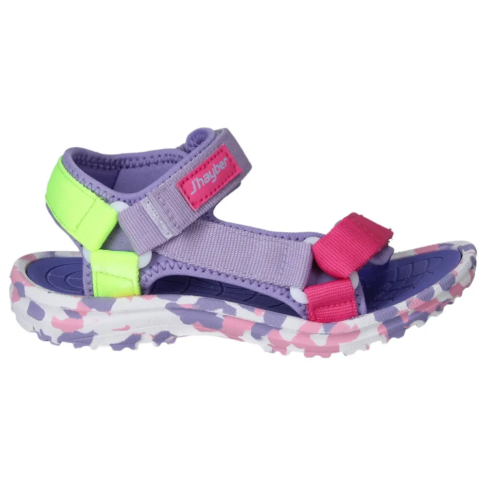 j'hayber Sandalias de niña Bitagora lila