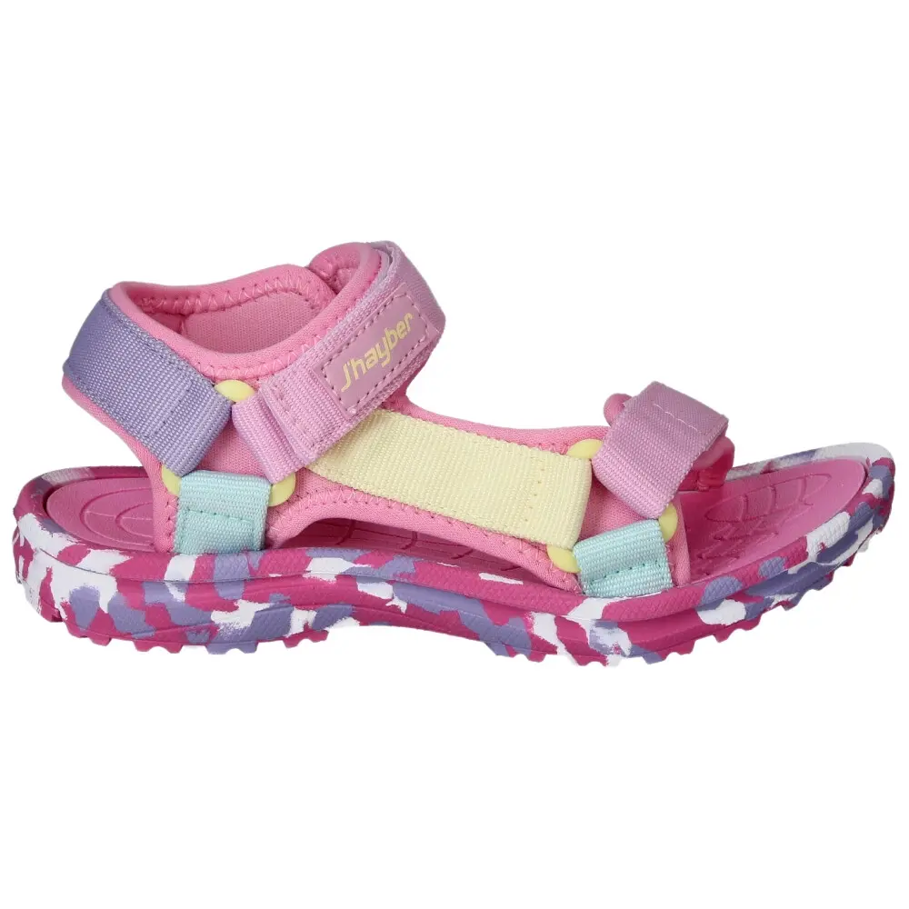j'hayber Sandalias de niña Bitagora rosa