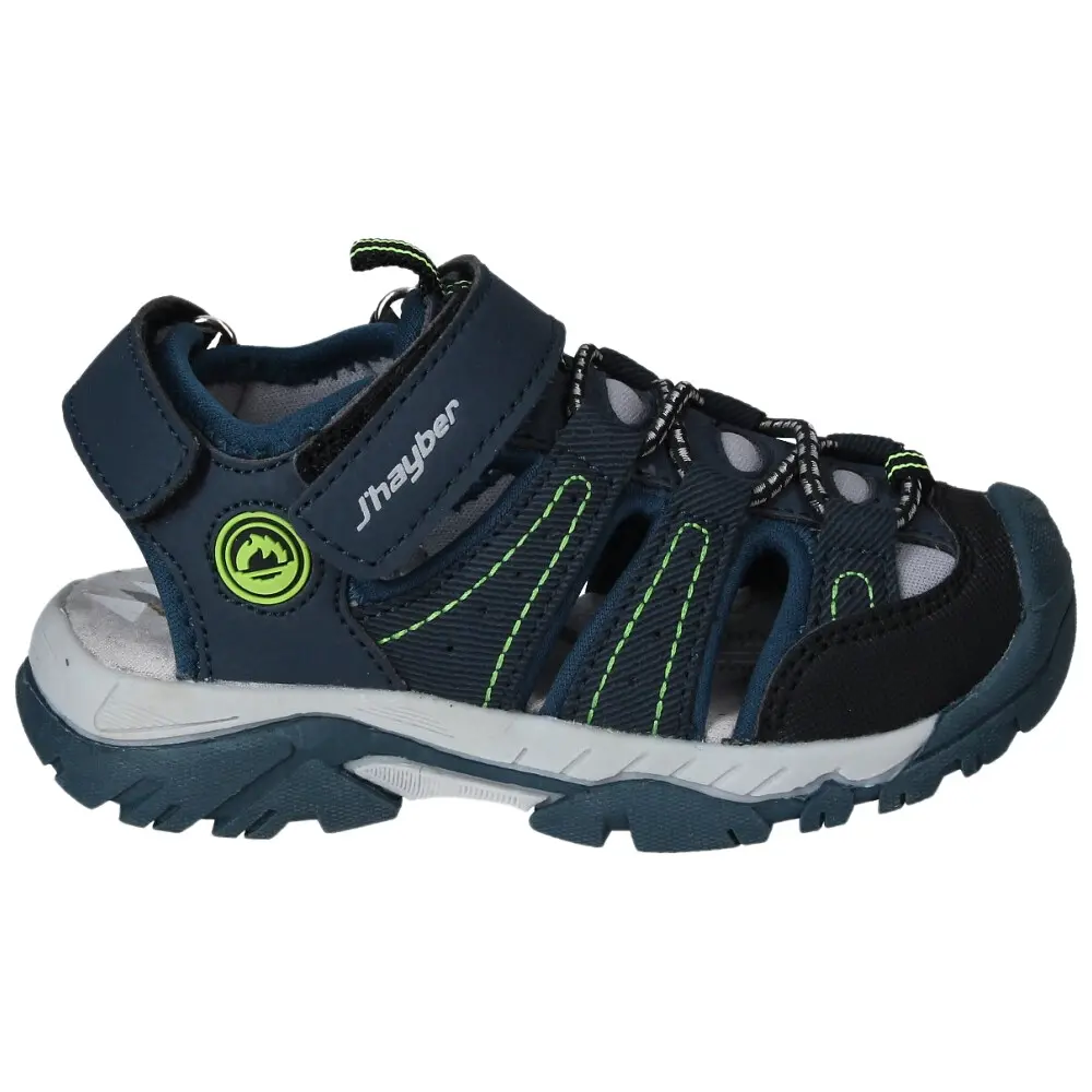 j'hayber Sandalias de niño Oilete azul