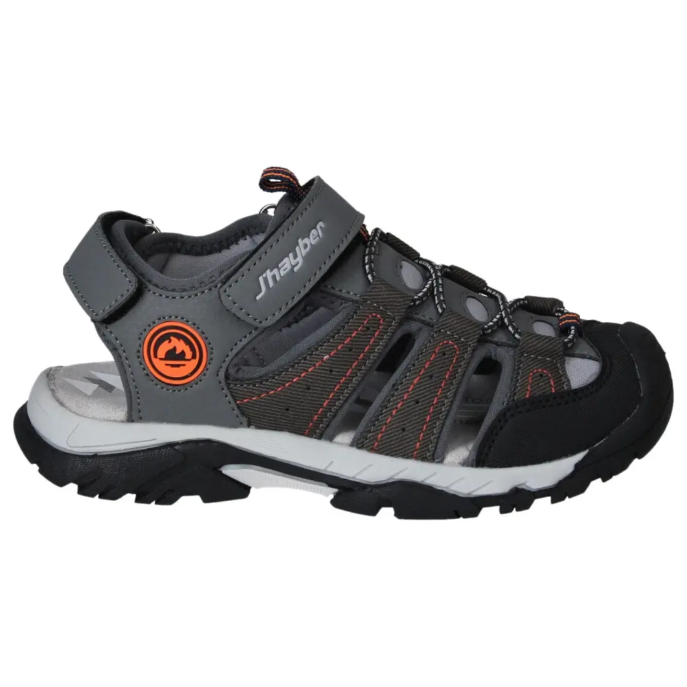 j'hayber Sandalias de niño Olilete gris