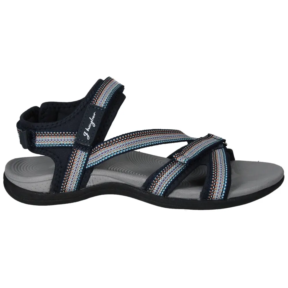 j'hayber Sandalias para mujer Oentado marino