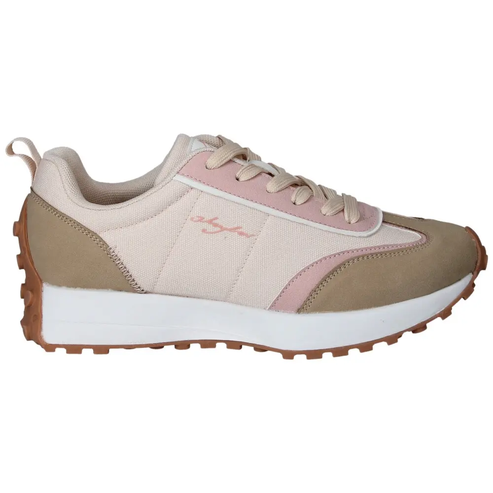 j'hayber Zapatillas Casual de Mujer Chepita Beige
