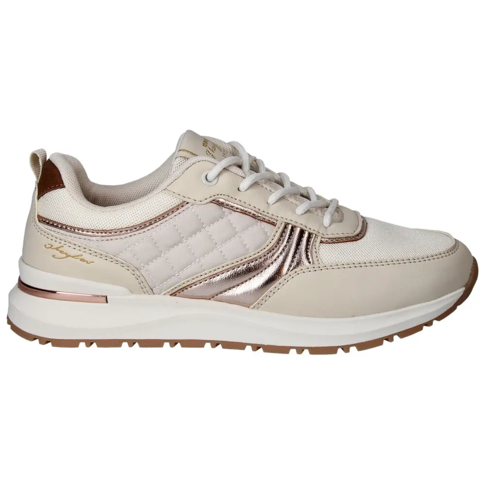 j'hayber Zapatillas Casual de Mujer Cherato Beige