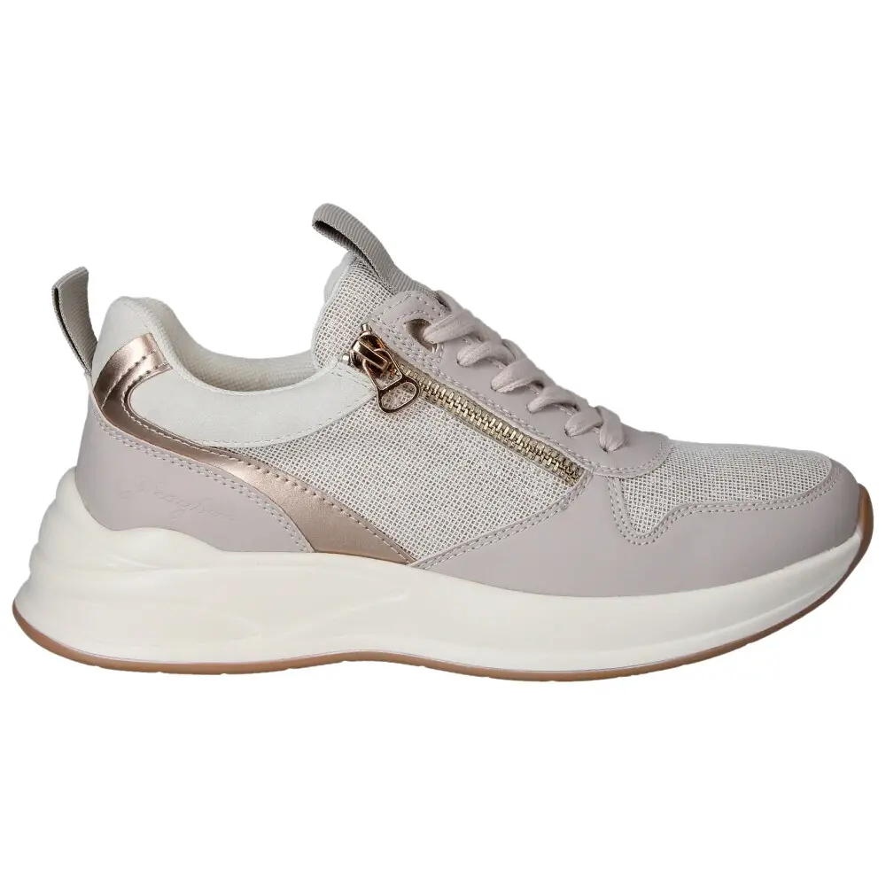 j'hayber Zapatillas Casual de Mujer Chero Beige