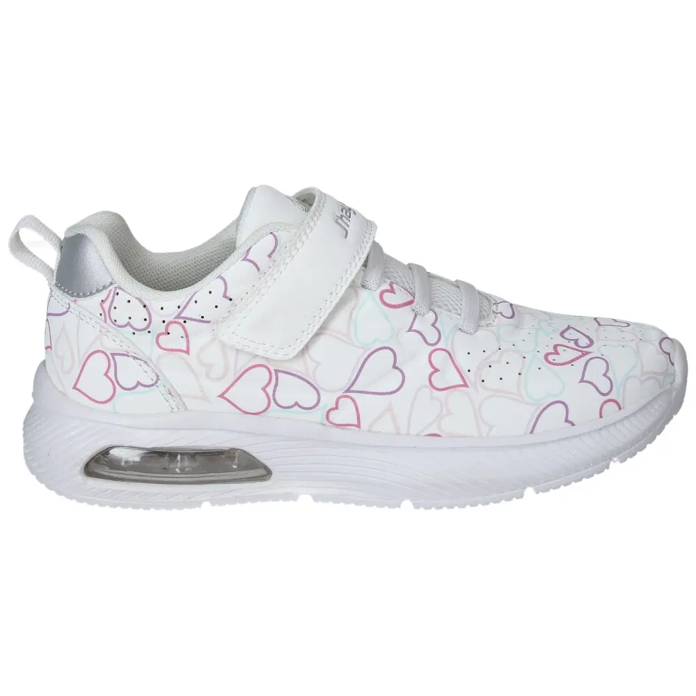 j'hayber Zapatillas casual de niña Chistera blanco