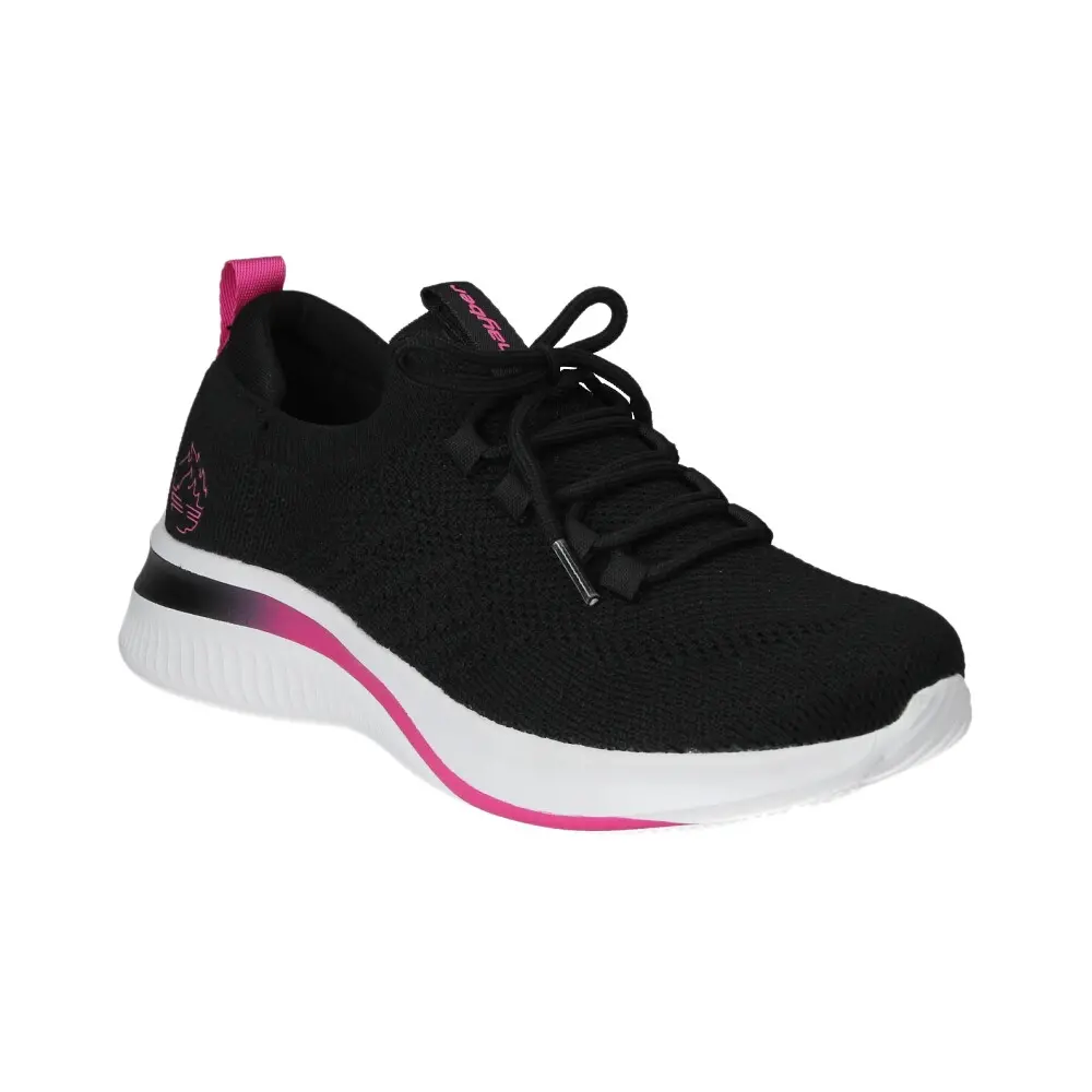 J'hayber Zapatillas Cómodas De Mujer Checazo Negro