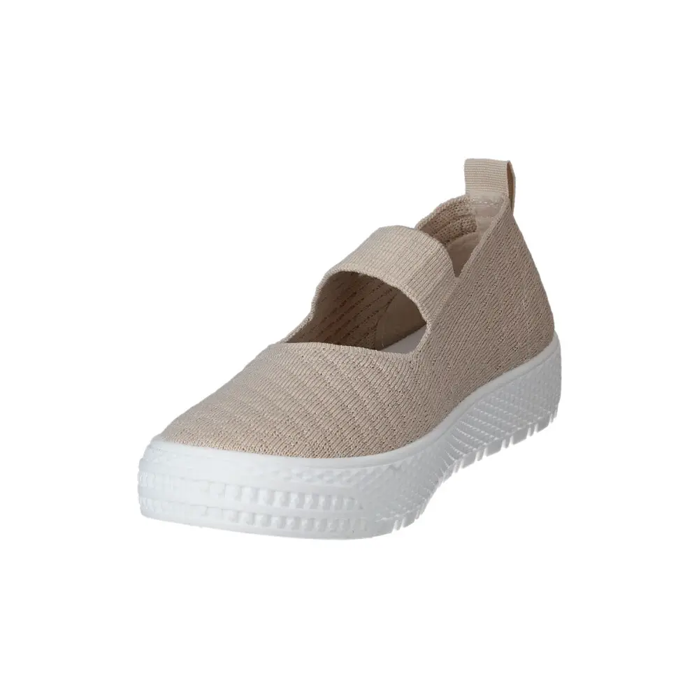 J'hayber Zapatillas Cómodas De Mujer Checote Beige