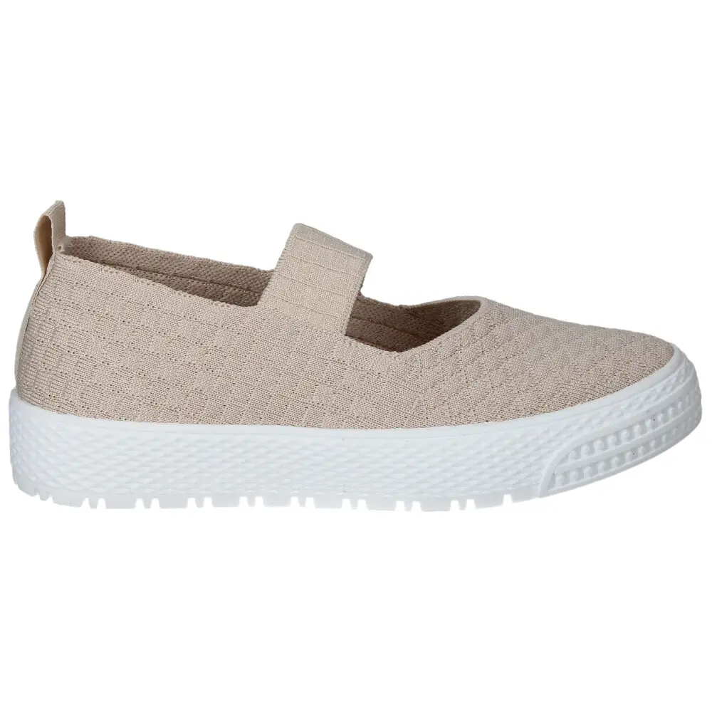 j'hayber Zapatillas cómodas de mujer Checote beige