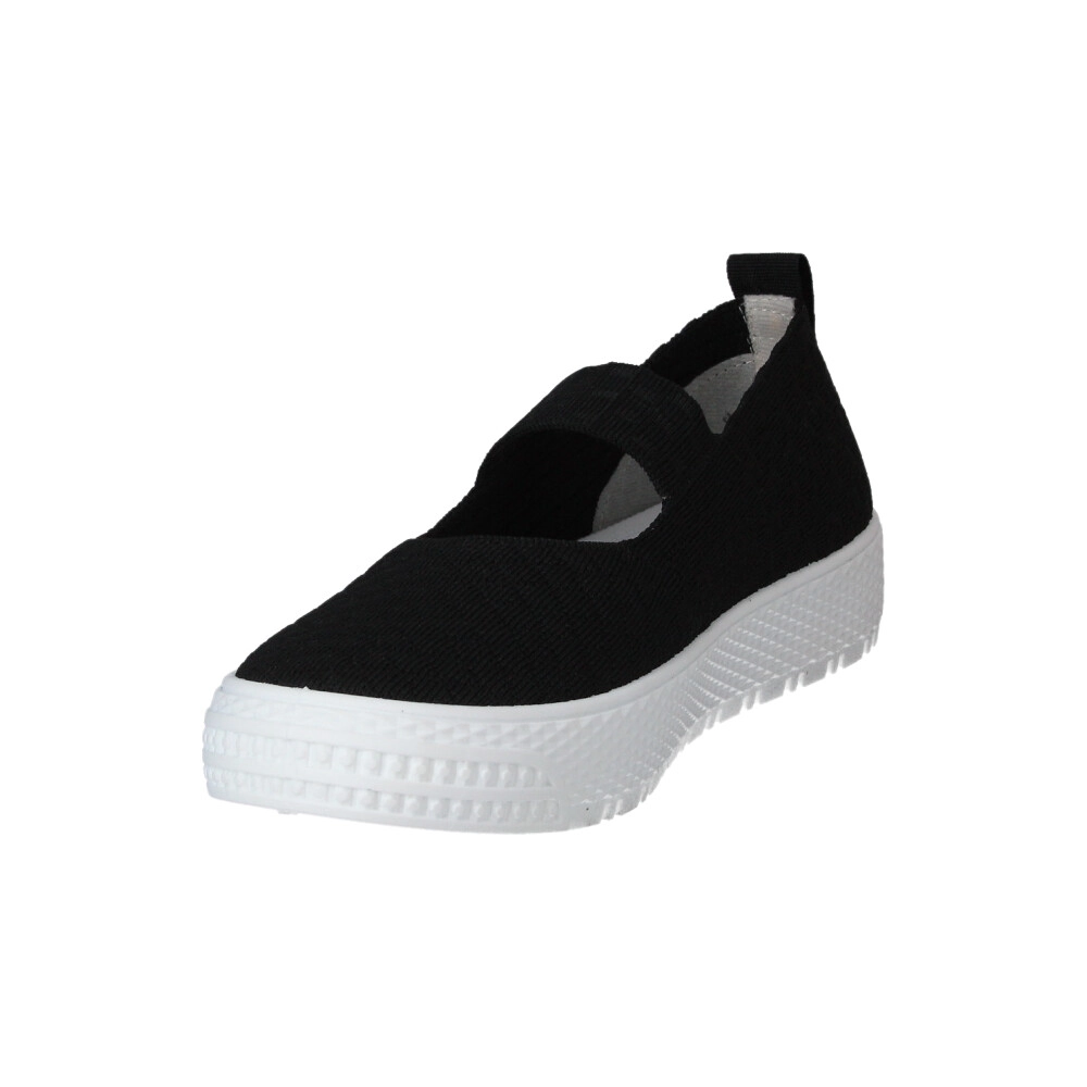 J'hayber Zapatillas Cómodas De Mujer Checote Negro