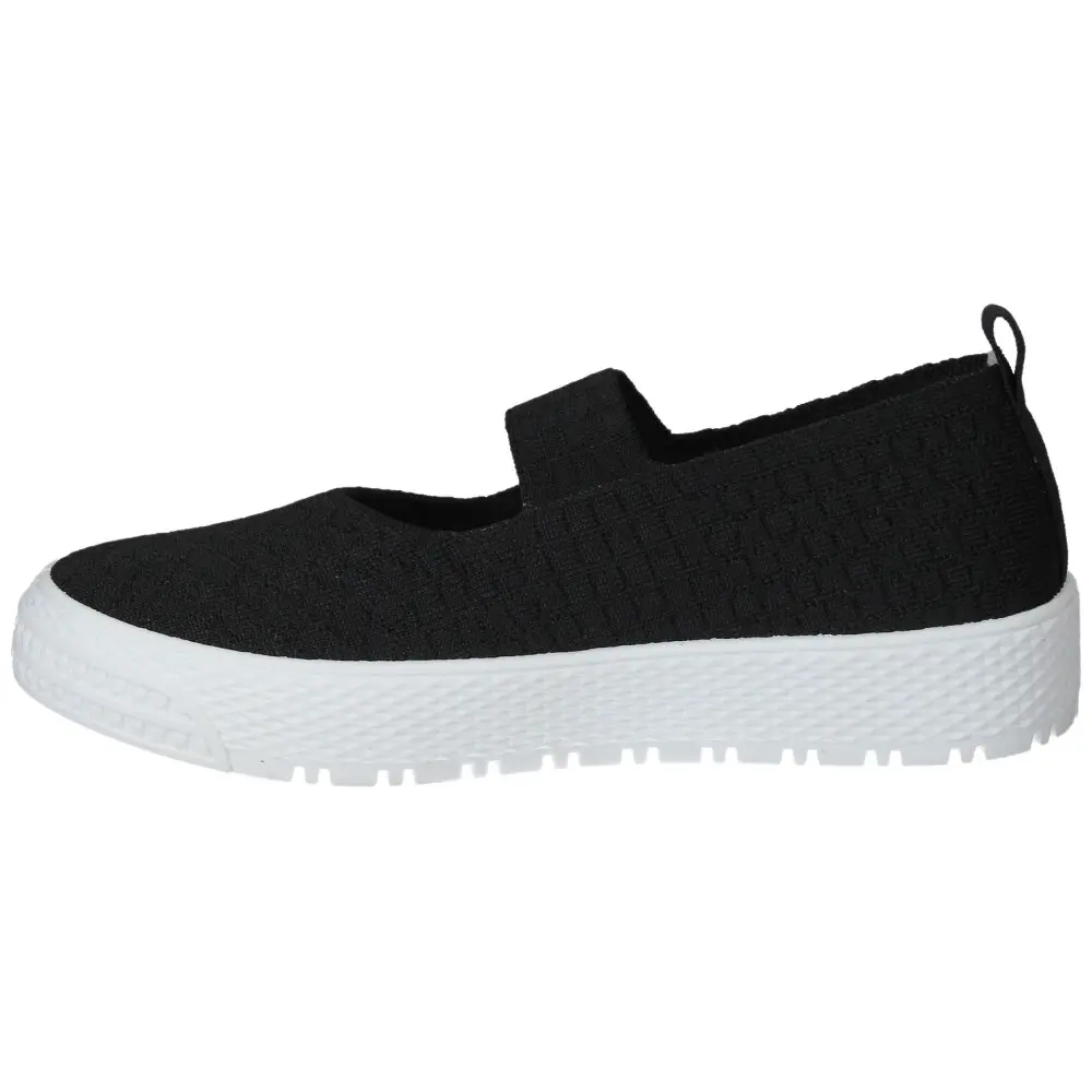 J'hayber Zapatillas Cómodas De Mujer Checote Negro