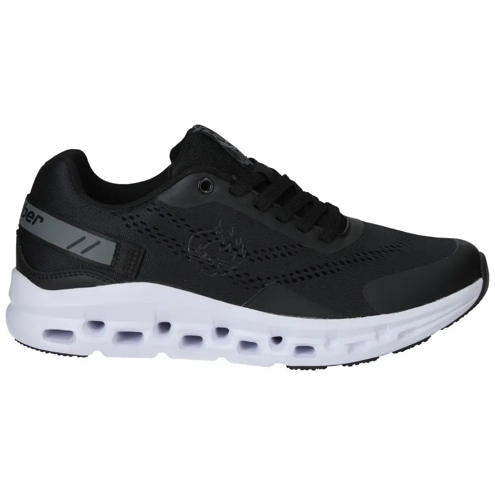 j'hayber Zapatillas running de hombre Raspa negro