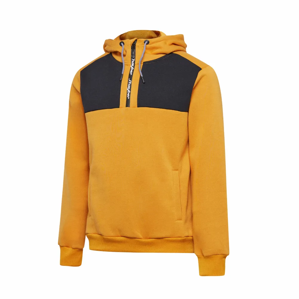 j'hayber Sudadera afelpada con capucha de hombre URBANZIP Mostaza