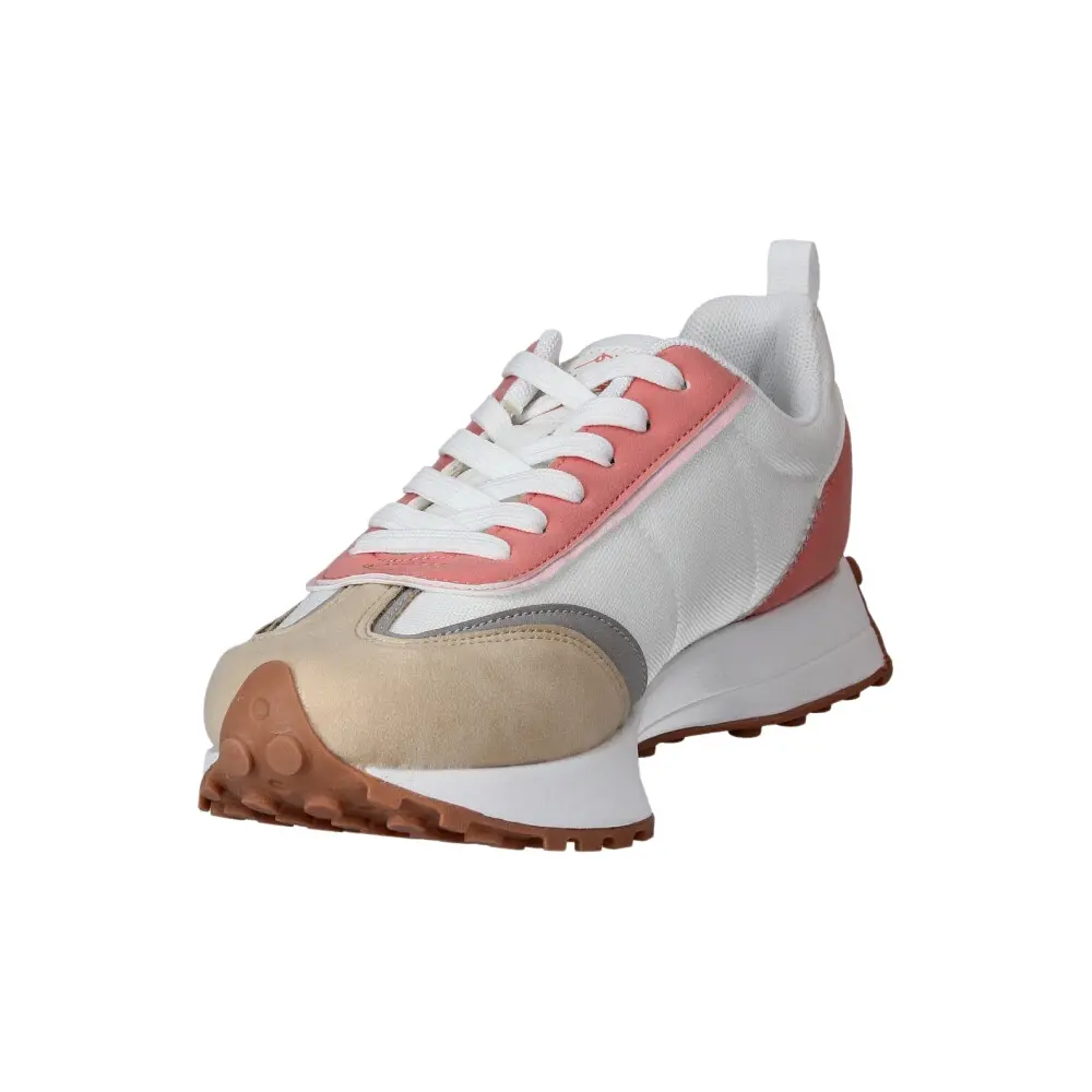 J'hayber Zapatillas Casual De Mujer Chepita Blanco Y Coral